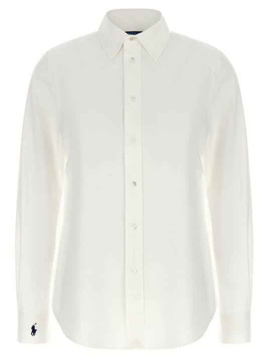 Polo Ralph Lauren White Cotton Blouse