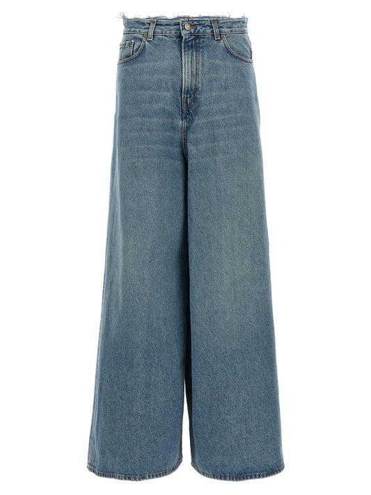 Haikure Blue Cotton Jeans Denim