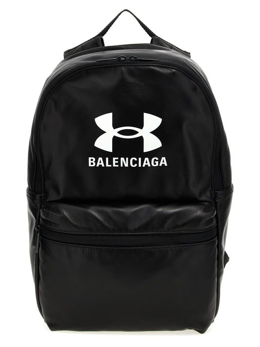 Balenciaga Bicolor Lamb Leather Backpack