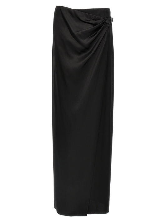 Tom Ford Black Silk Mini Skirt