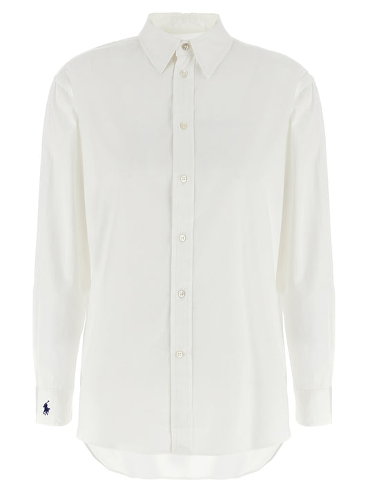 Polo Ralph Lauren White Cotton Blouse