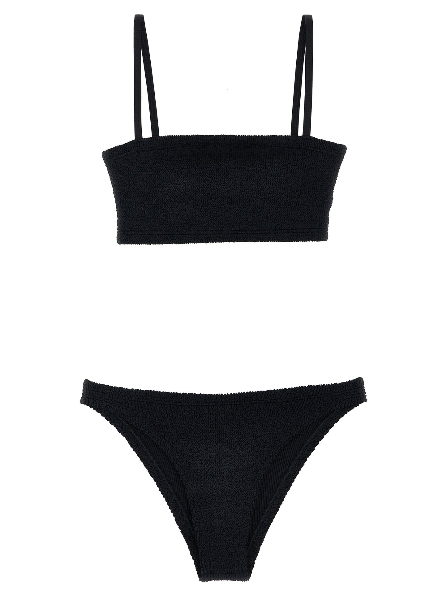 Hunza G Black Polyamide Bikini