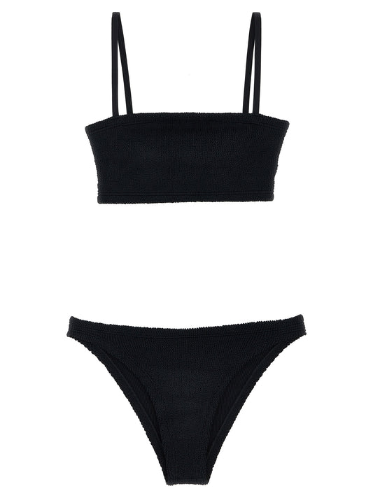 Hunza G Black Polyamide Bikini