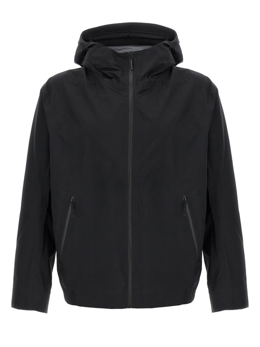 Arc'teryx Veilance Black Nylon Shell Jacket