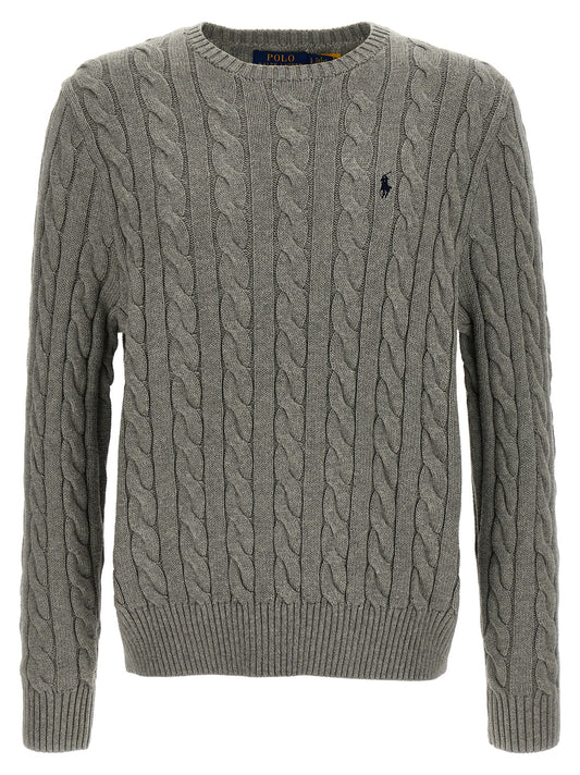 Polo Ralph Lauren Gray Cotton Cardigan
