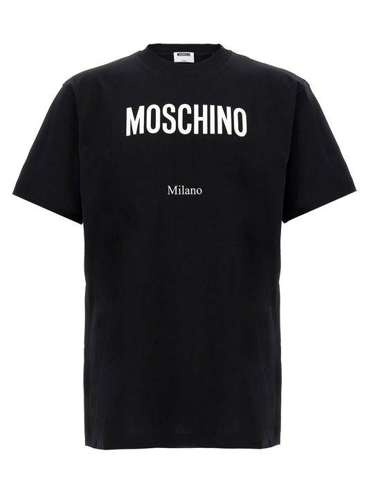 Moschino Bicolor Cotton T-Shirt