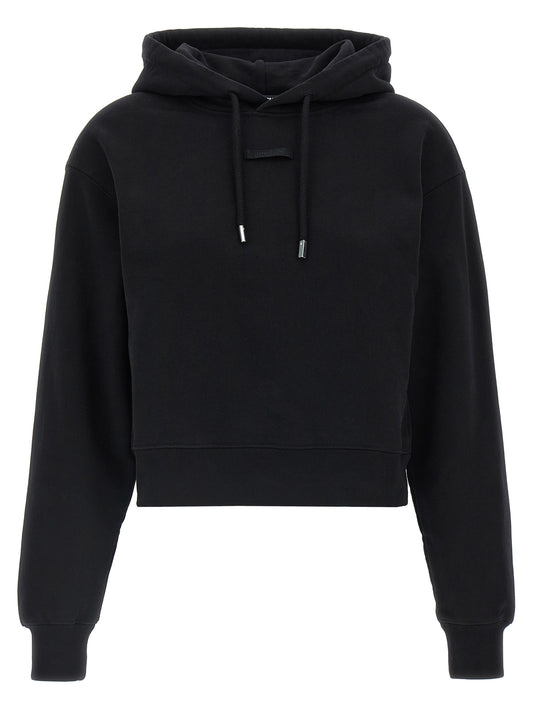 Jacquemus Black Cotton Hoodie