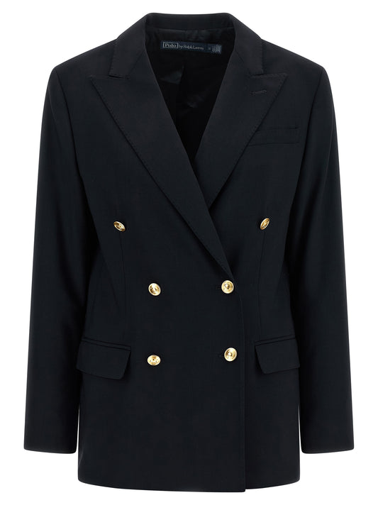 Polo Ralph Lauren Blue Wool Blazer