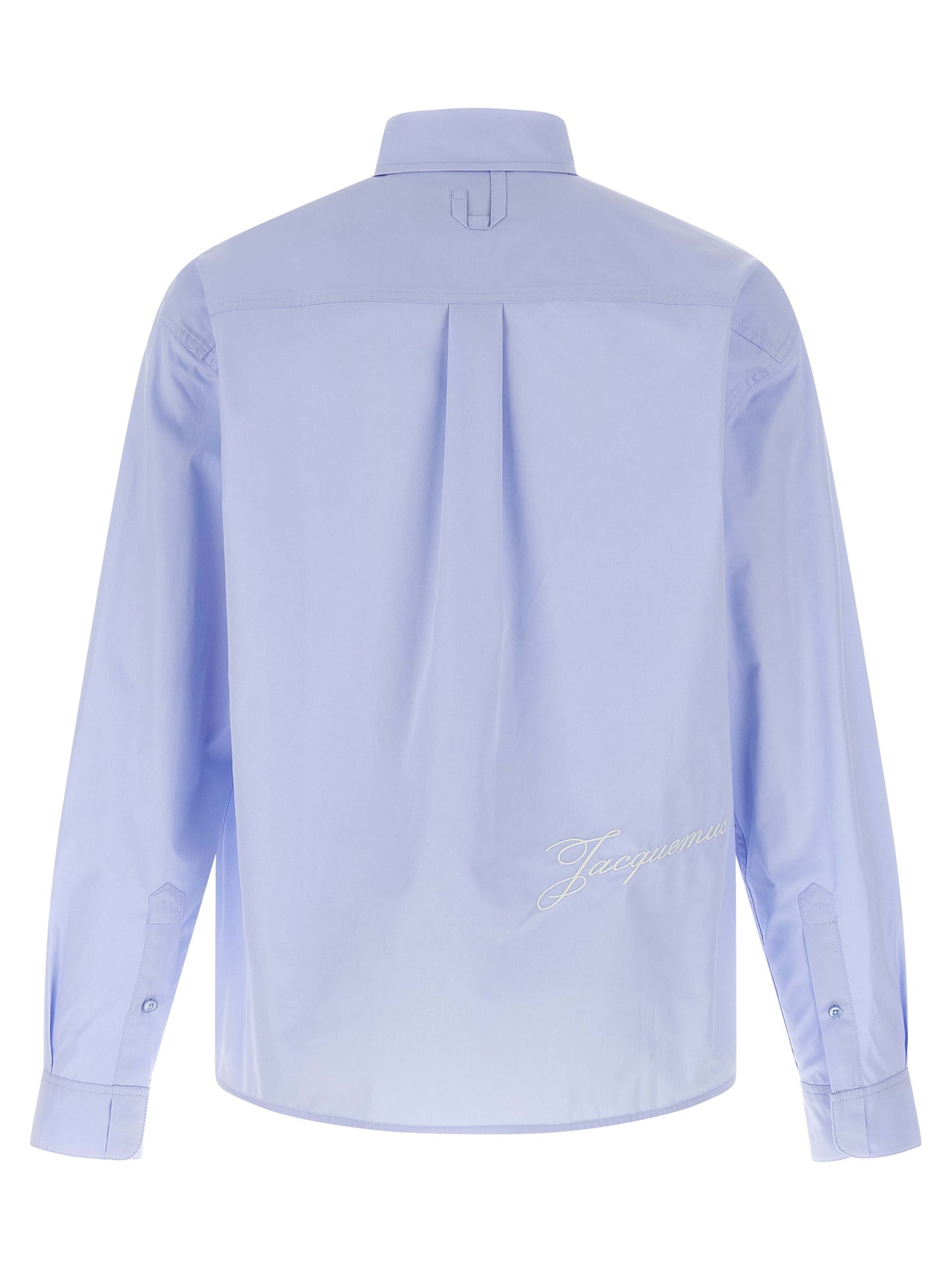 Jacquemus Blue Cotton Blouse