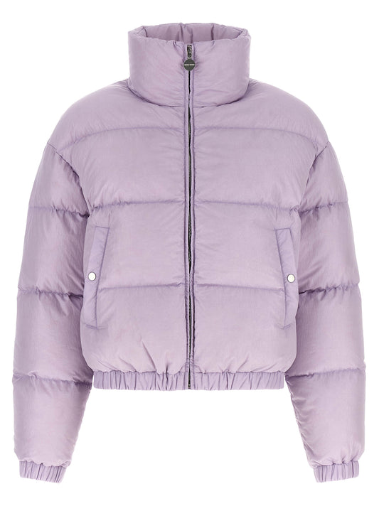 IENKI IENKI Purple Nylon Full-Length Jacket