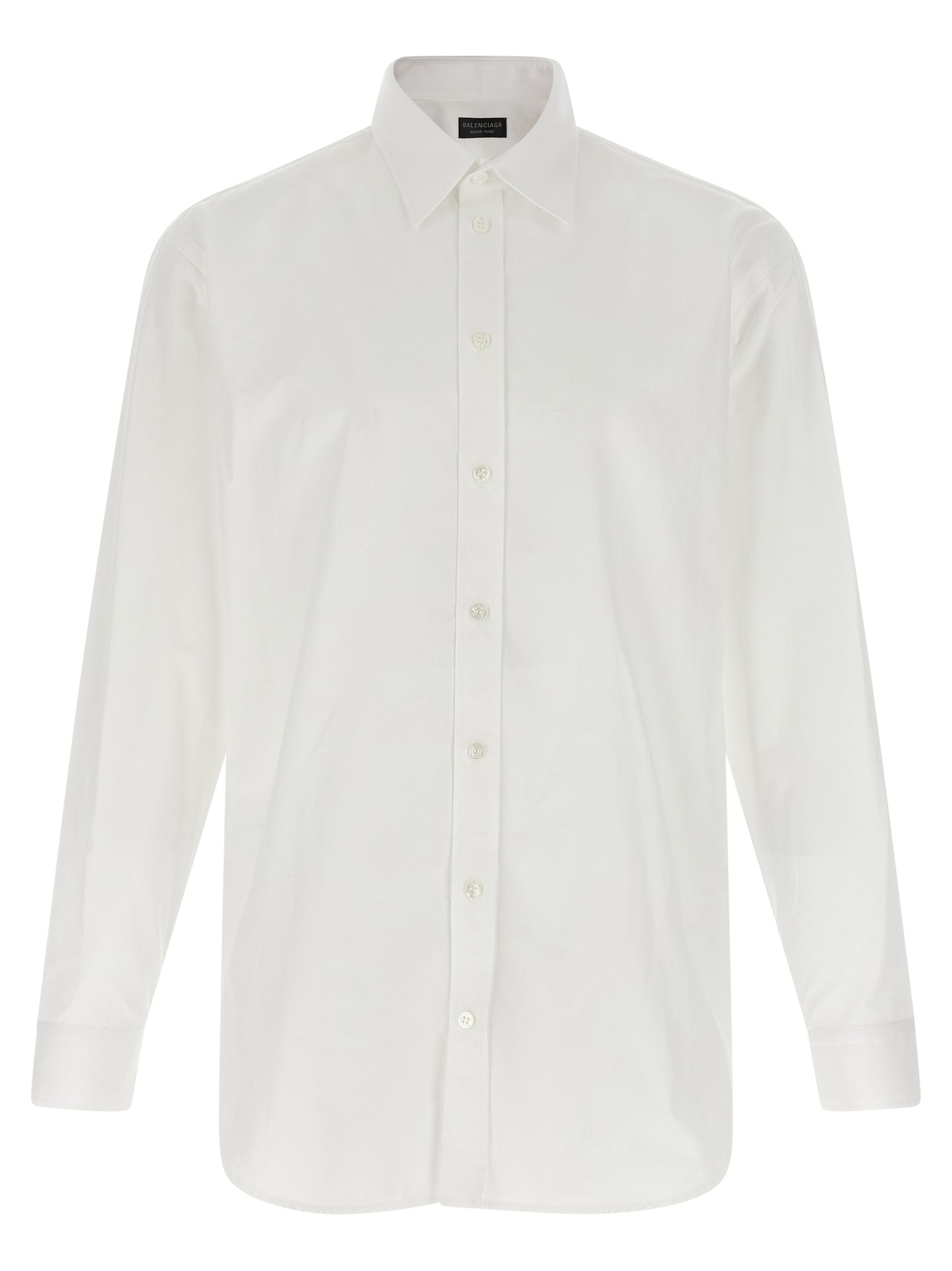 Balenciaga White Cotton Blouse