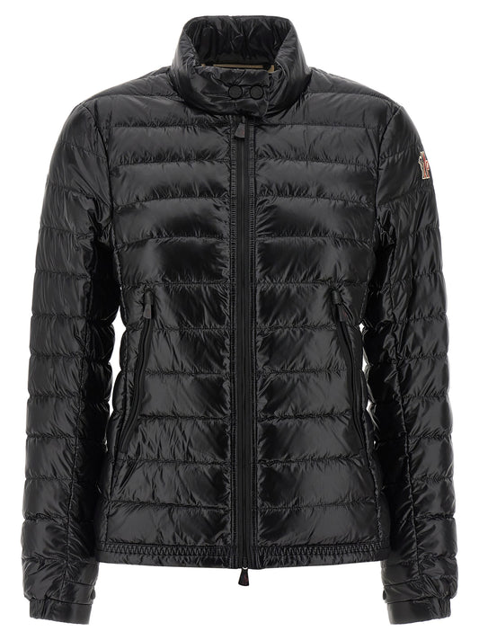 Moncler Grenoble Black Polyamide Full-Length Jacket
