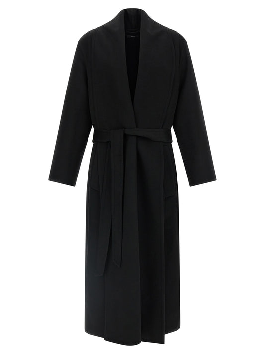 Tom Ford Black Virgin Wool Coat