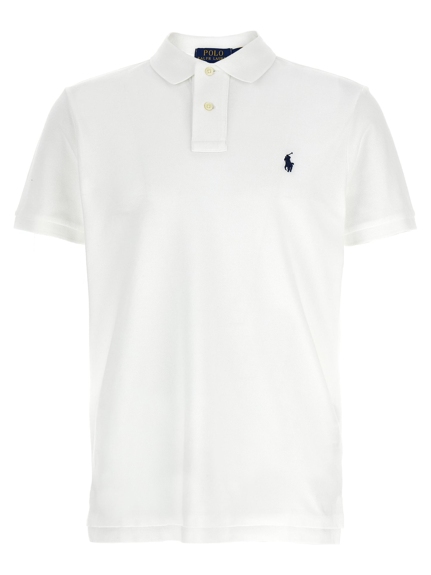 Polo Ralph Lauren White Cotton Polo Shirt