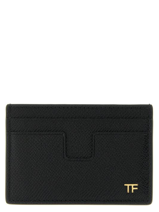 Tom Ford Black Calfskin Cardholder
