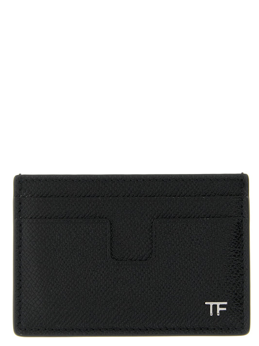 Tom Ford Black Calfskin Cardholder