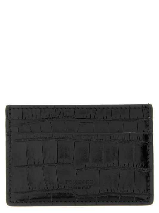 Tom Ford Black Calfskin Cardholder