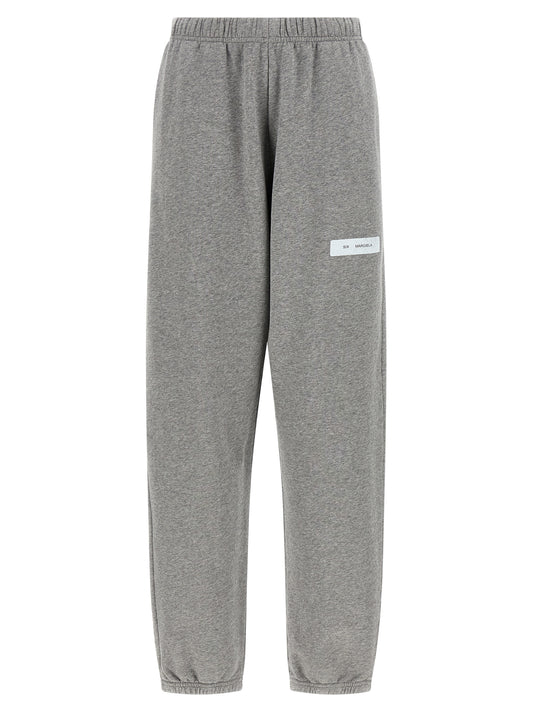 MM6 Maison Margiela Gray Cotton Joggers (Workout Pants)