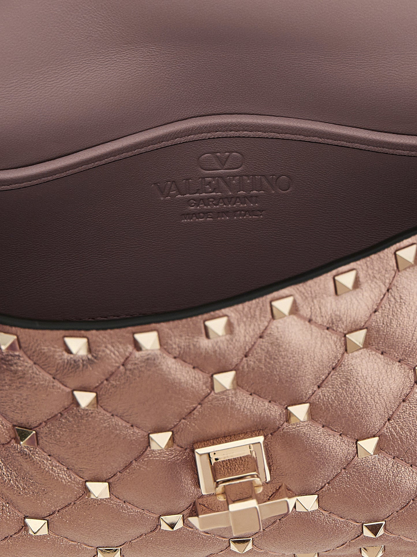 Valentino Garavani Multicolor Lamb Leather Shoulder Bag