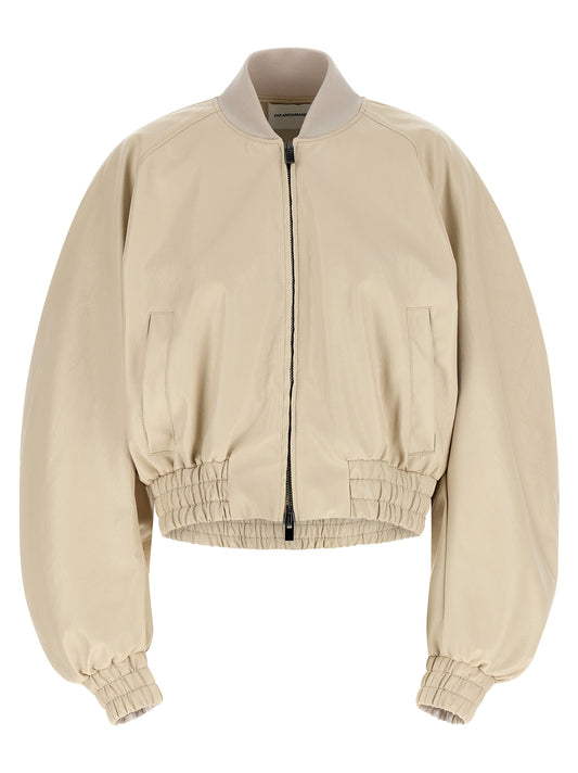 The Andamane Beige Polyethylene Bomber