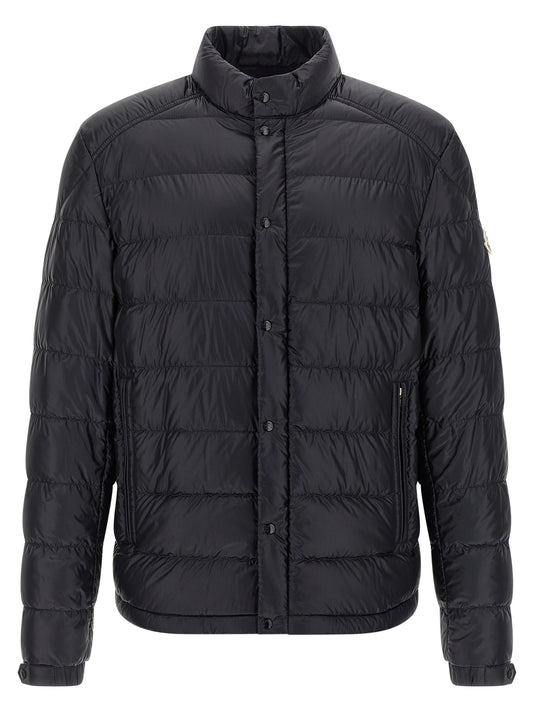 Moncler Blue Polyamide Full-Length Jacket