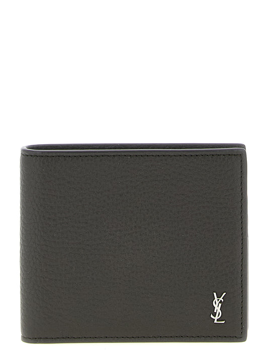 Saint Laurent Brown Calfskin Wallet
