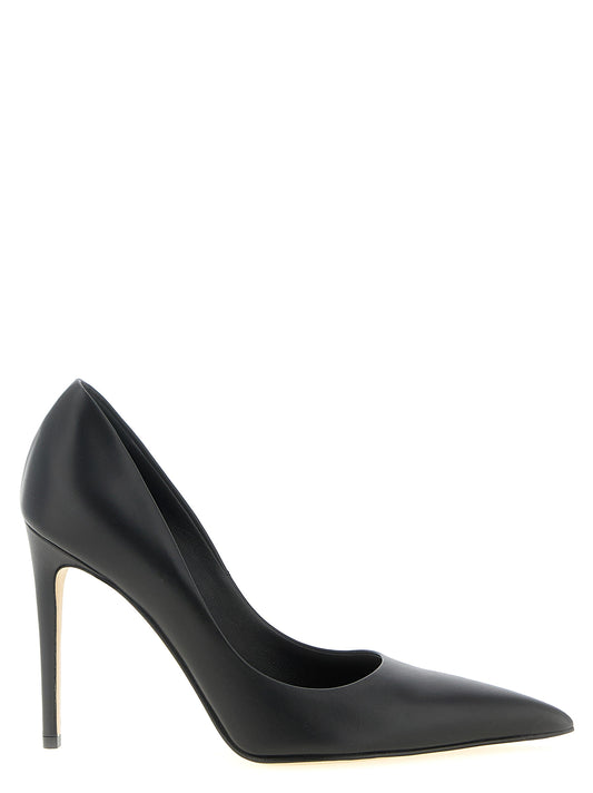 Alexander McQueen Black Calfskin High Heel Pumps