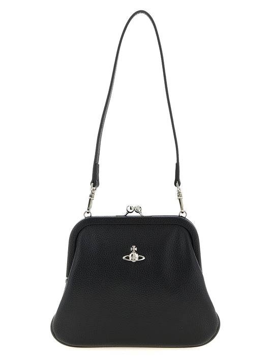 Vivienne Westwood Black Polyethylene Clutch Bag