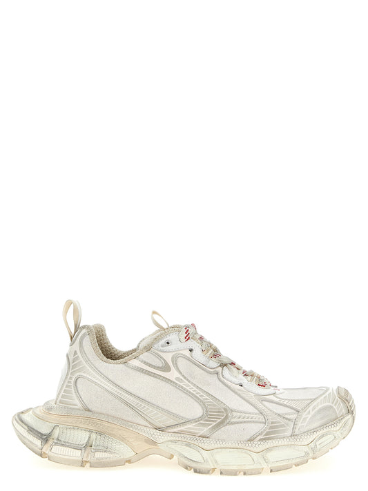Balenciaga Silver Polyethylene Athletic Sneakers