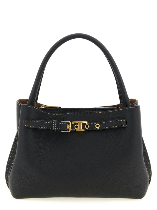 Tod's Black Calfskin Handbag