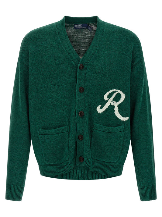 Polo Ralph Lauren Bicolor Linen Cardigan