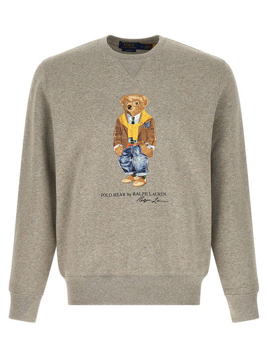 Polo Ralph Lauren Gray Cotton Sweatshirt