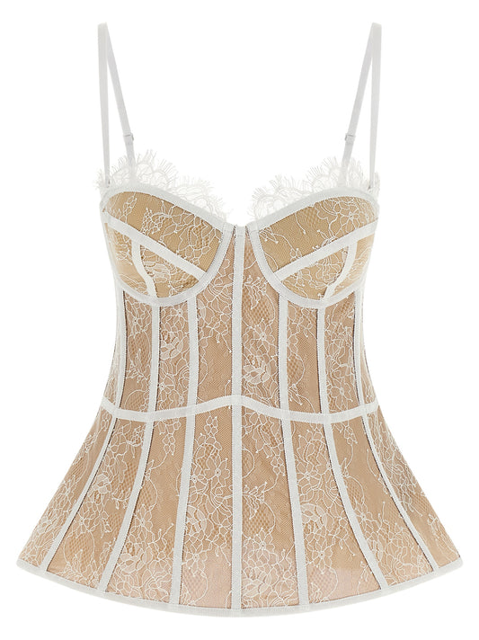 Giuseppe Di Morabito White Polyamide Tank Tops