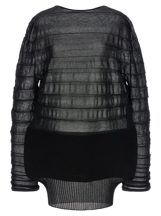 Issey Miyake Black Polyester Sweatshirt