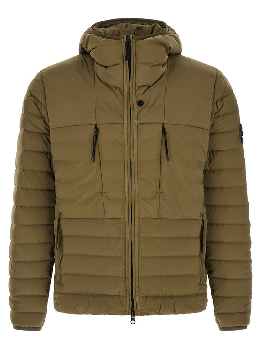 Stone Island Bicolor Polyamide Full-Length Jacket