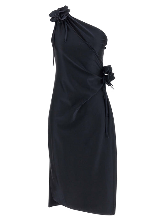 Coperni Black Polyamide Midi Dress