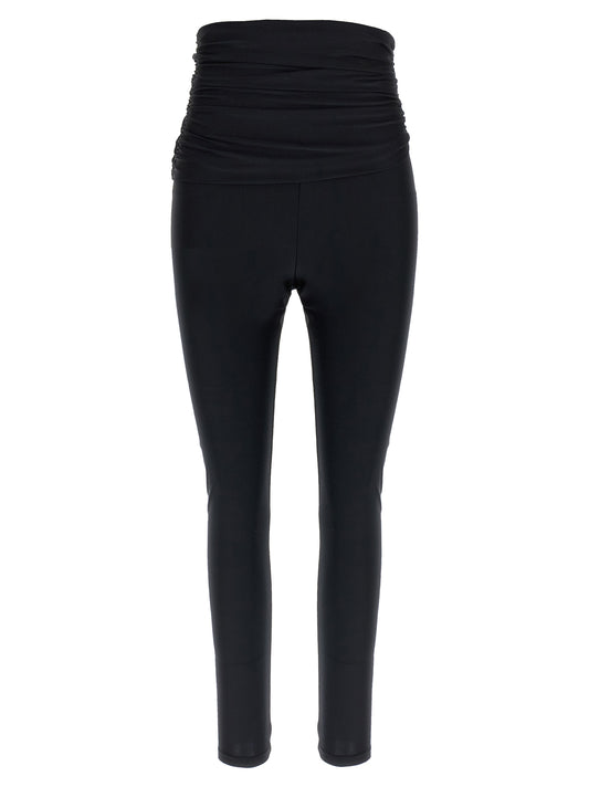 The Andamane Black Polyamide Leggings
