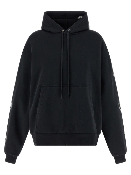 Balenciaga Black Cotton Hoodie