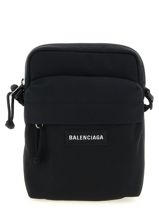Balenciaga Black Polyamide Crossbody Bag
