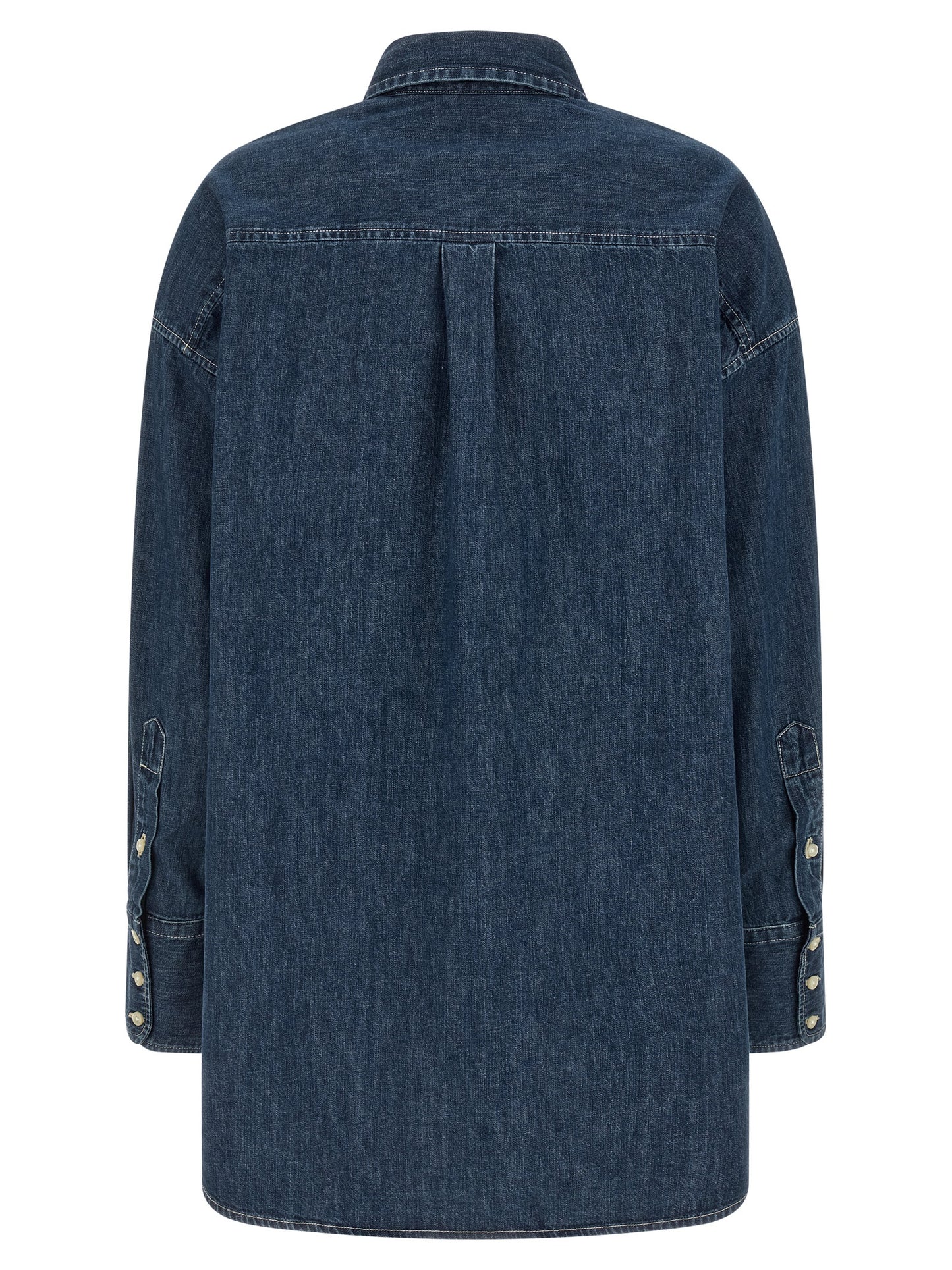 Polo Ralph Lauren Blue Cotton Blouse