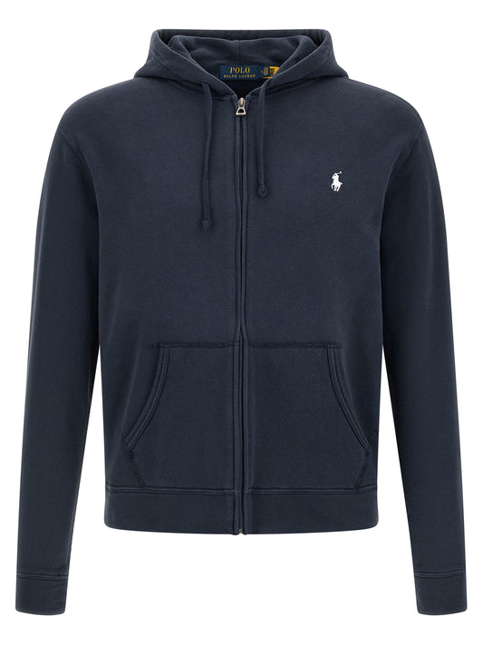 Polo Ralph Lauren Blue Cotton Sweatshirt