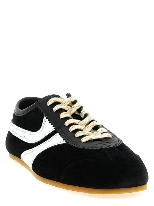 Dries Van Noten Bicolor Calfskin Sneakers