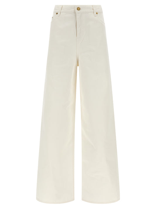 Golden Goose White Cotton Boyfriend Jeans