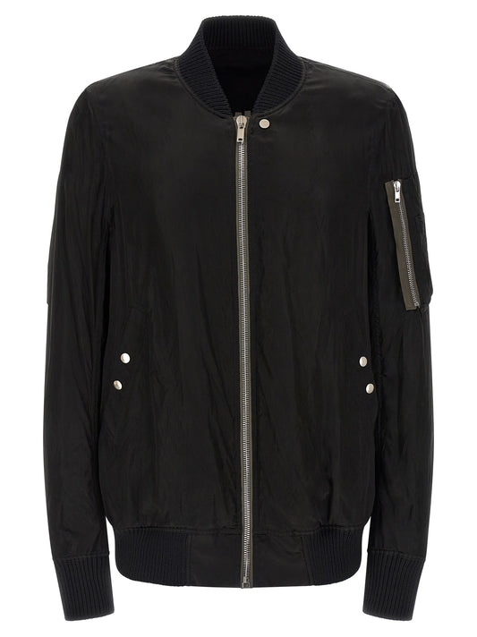 Rick Owens Black Copper Bomber