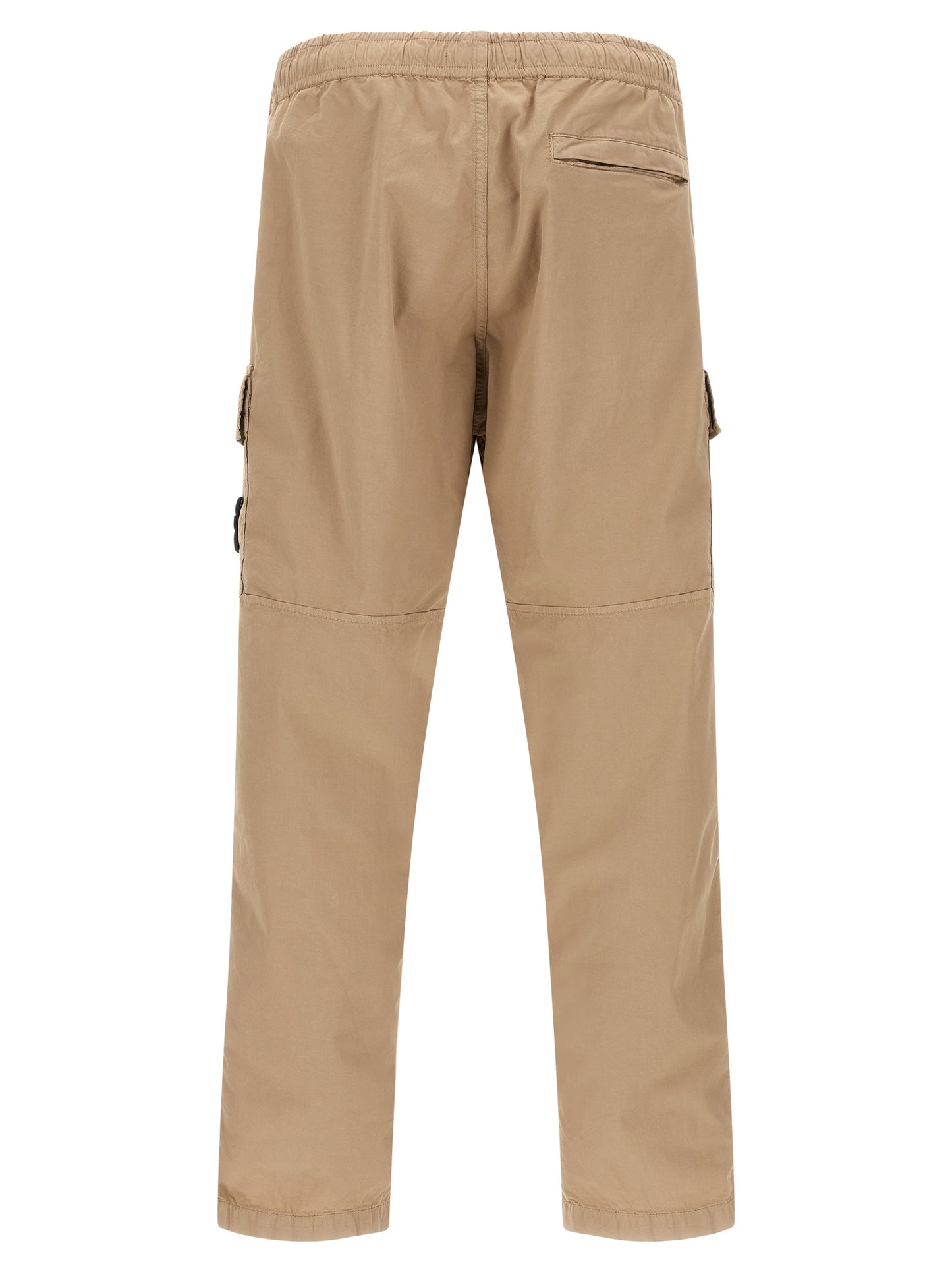 Stone Island Beige Cotton Cargo Pants