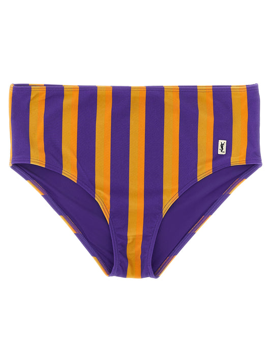 Saint Laurent Multicolor Polyamide Swim Briefs