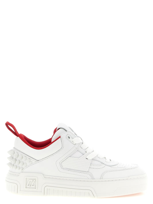 Christian Louboutin White Calfskin Athletic Sneakers