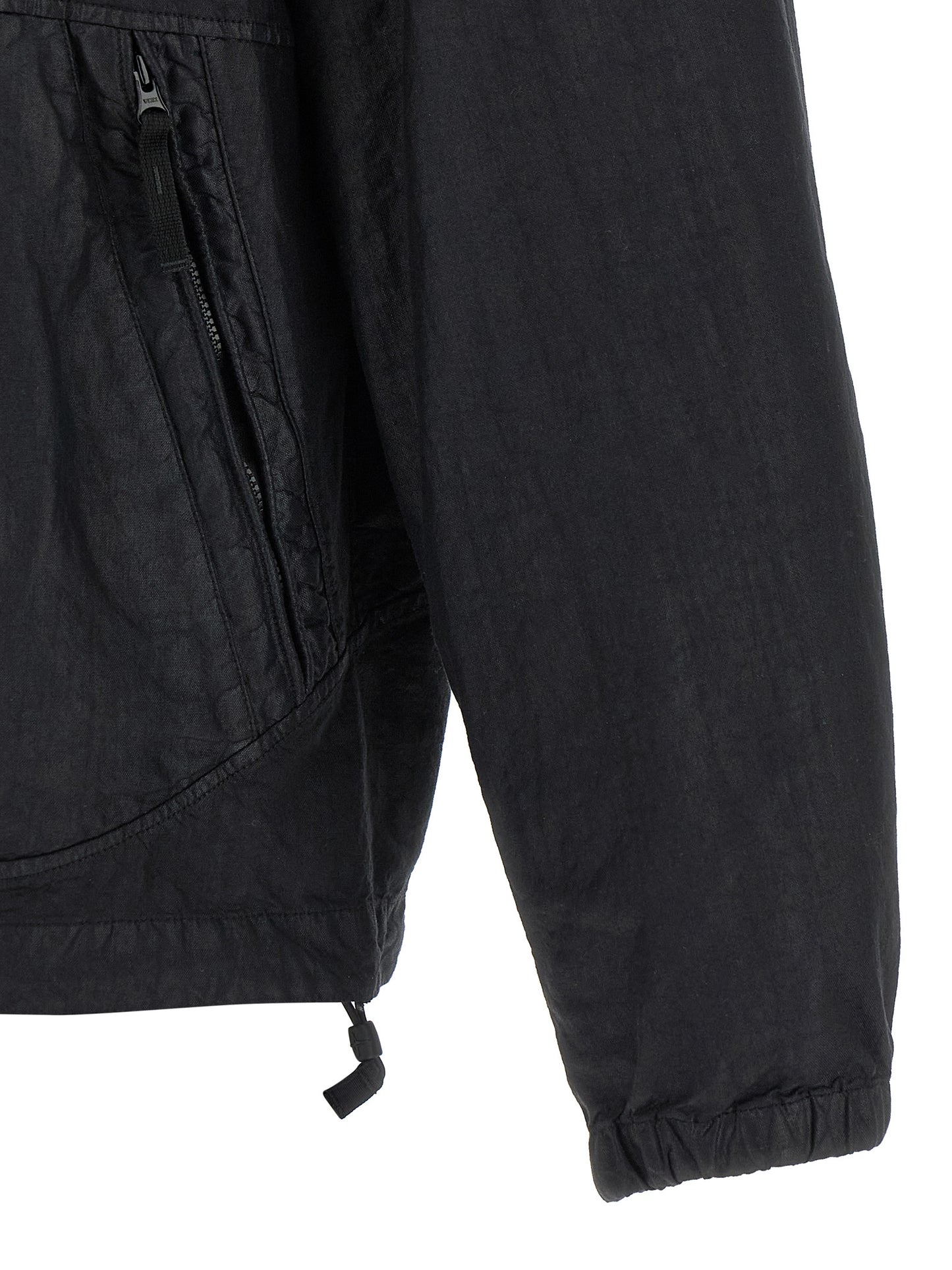 Stone Island Black Polyamide Shell Jacket