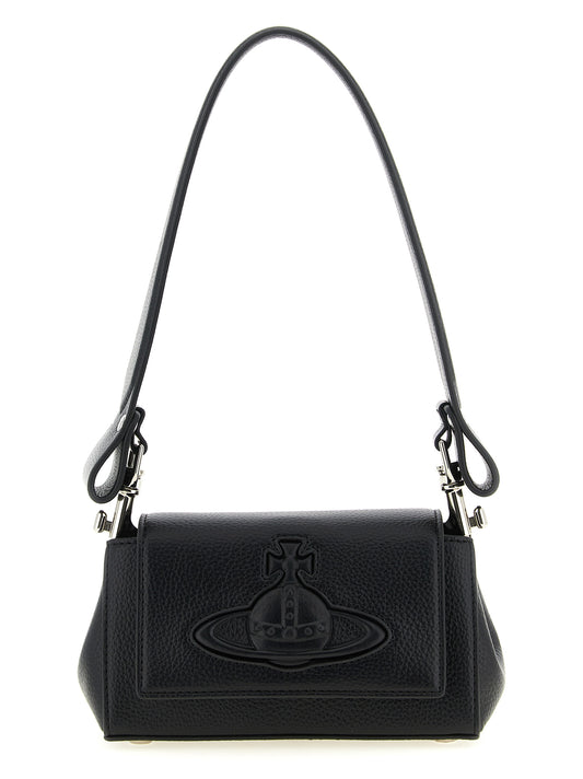 Vivienne Westwood Black Polyethylene Shoulder Bag