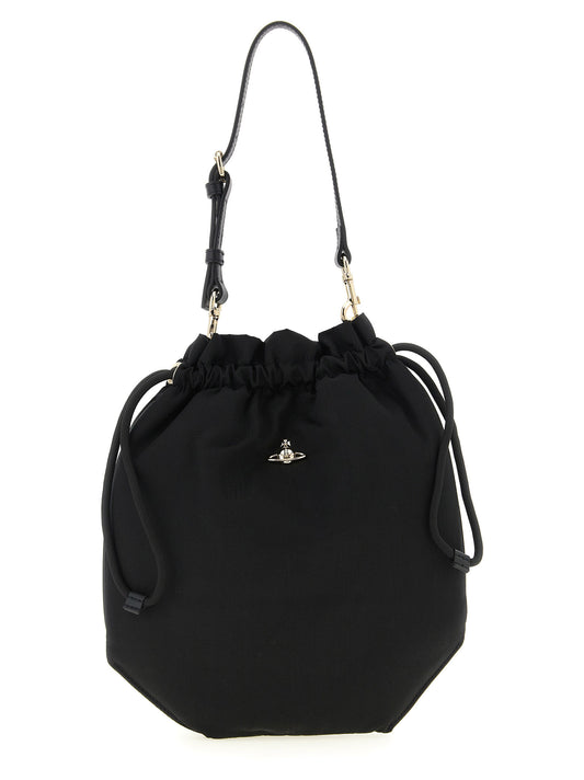 Vivienne Westwood Black Viscose Handbag